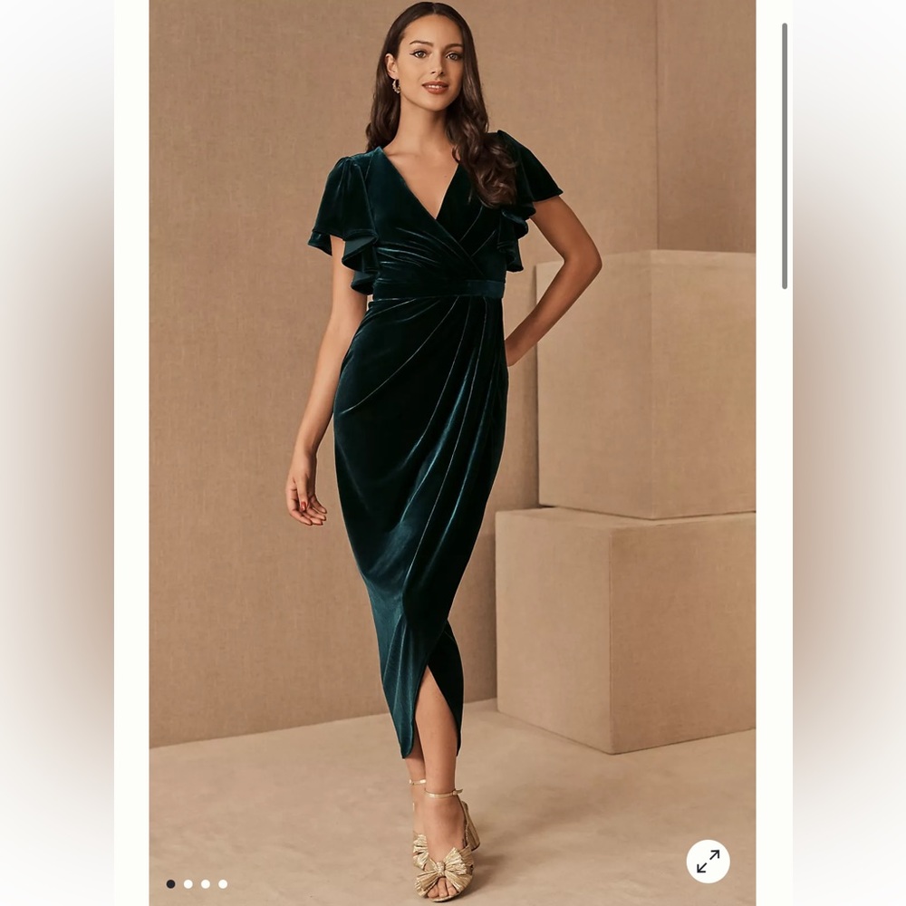 BHLDN Dover Velvet Dress
